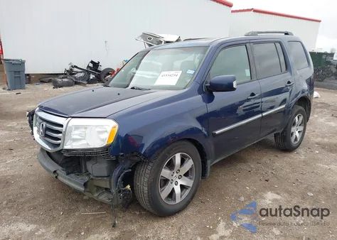 2013 Honda Pilot Touring z USA, uszkodzony, nr VIN 5FNYF3H94DB028123